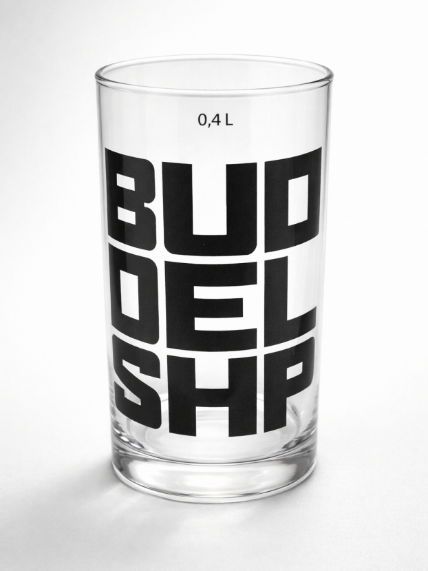 Glas Buddelship 0.4l