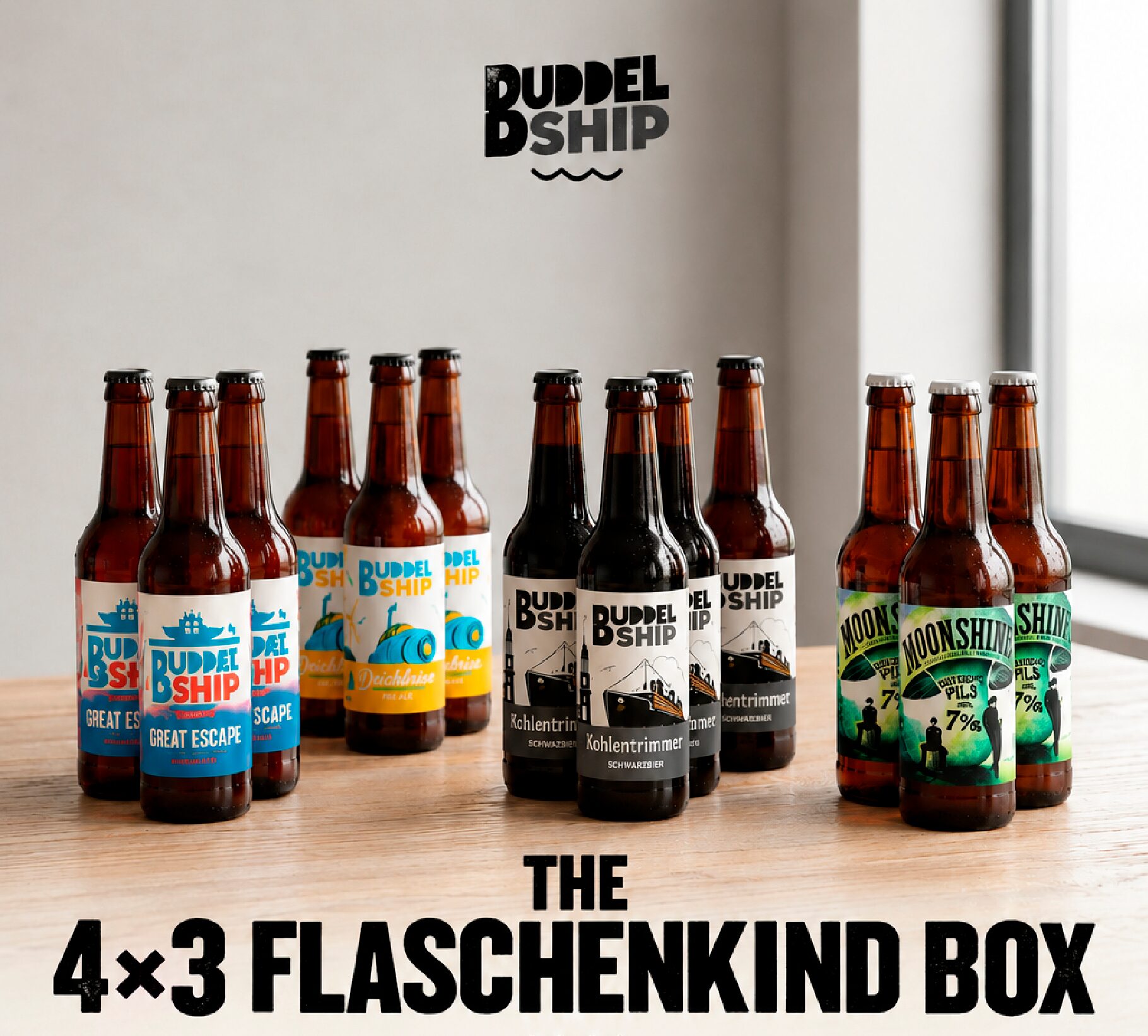 THE 4×3 FLASCHENKIND BOX – 12er Bierpaket